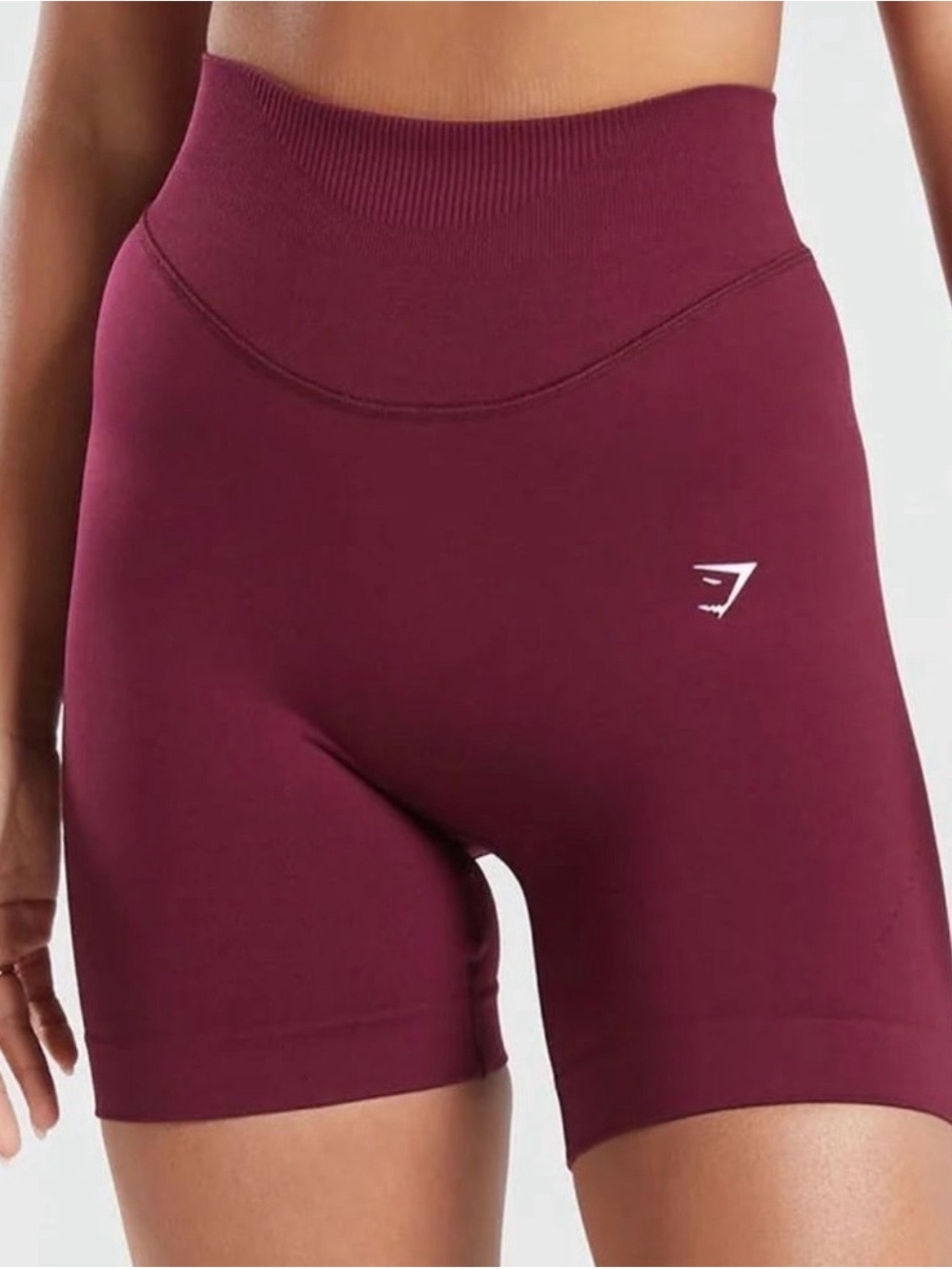Gymshark Sweat Seamless Sculpt Shorts - Plum Pink